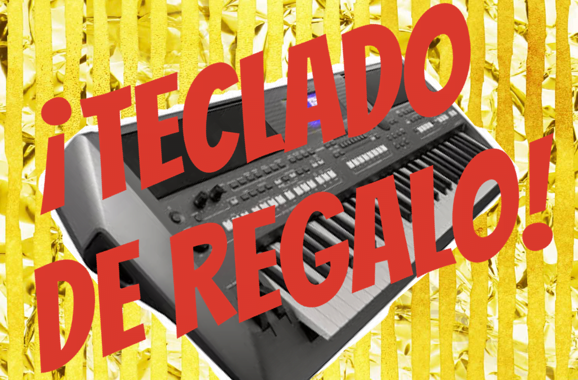 Lee más sobre el artículo ¡Ritmos Yamaha México regalando teclados!